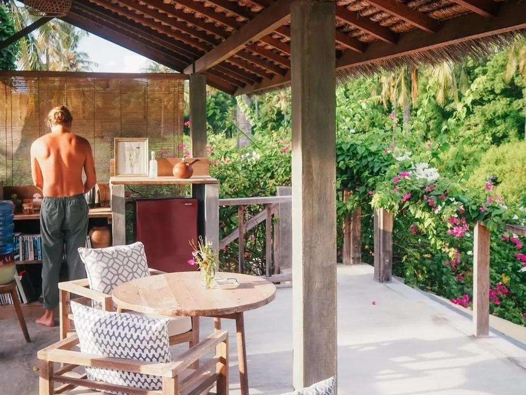 Manusia Dunia Green Lodge Гили Еър Екстериор снимка